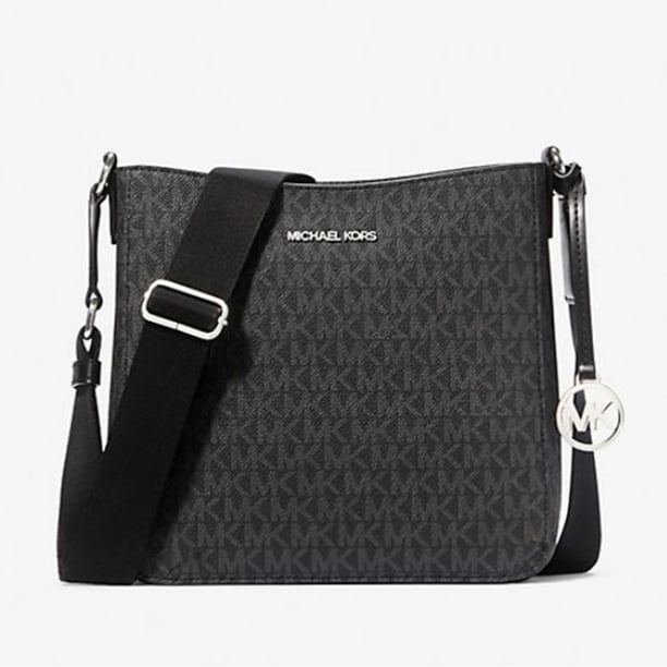 Michael Kors Womens Small Leather Crossbody Bag (Black