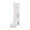 White, variant on Fesfesfes Riding Boots For Women Shoes Fashion Solid Color Mid-calf Round Toe High Heel Slip-on Knight US:7.5(40)
