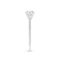 thumbnail image 3 of ANGARA Lab Grown Peg Head Diamond Engagement Ring in 14K White Gold for Women (Size-5.9mm| Color-F-G| Clarity-VS) | April Birthstone, Anniversary, Jewelry Gift for Women | Lab Grown Diamond Ring, 3 of 8