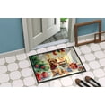 thumbnail image 4 of Carolines Treasures DAC2709JMAT 0.15 x 24 x 36 in. Norfolk Terrier Cozy Christmas Doormat, 4 of 6