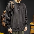 thumbnail image 4 of Sudadera con cuello redondo y estampado creativo de moda vintage para hombre, sudaderas de gran tamaño con capucha, ropa de calle informal Y2K, otoño 2023, 4 of 5