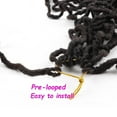 thumbnail image 4 of Bradem African Dirty Braid Crochet Hair&nbsp;- 24 Inch Long Soft, Suitable for Black Women, 4 of 9