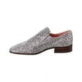 thumbnail image 2 of Victoria Beckham Glitter Loafer, 40.5, Silver, 2 of 5