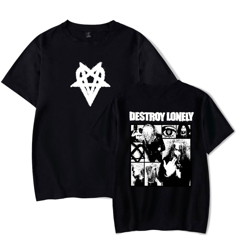 Destroy Lonely Merch Tee T-shirt Logo Summer Men/Women Tshirt Tour ...