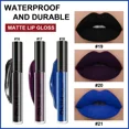 thumbnail image 4 of Juego de 3 colores de brillo de labios de terciopelo mate, taza antiadherente, lápiz labial líquido resistente al agua de larga duración, cosmético para mantener las 24 horas de maquillaje de moda, 4 of 5
