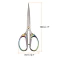 thumbnail image 2 of Uxcell 6" Stainless Steel Vintage Mini Scissors for Embroidery Cross Stitch Sewing Rainbow, 2 of 6