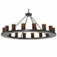 thumbnail image 4 of Meyda Tiffany 112326 48" W Loxley 16 Light Chandelier - Bronze, 4 of 5