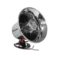 thumbnail image 2 of XXX Audio NTX5000CHR 5-1/4” PA Horn Speaker Chrome – 150W RMS / 250W Max, 8 Ohm High Frequency Siren Speaker, 2 of 4