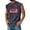 Black_005, variant on 250 Anniversary Usa Shirts for Men Usa Flag Graphics Casual Waffle Crew Neck Sleeveless T Shirts 2026 New Fashion Comfortable Relaxed Fit Tops White M