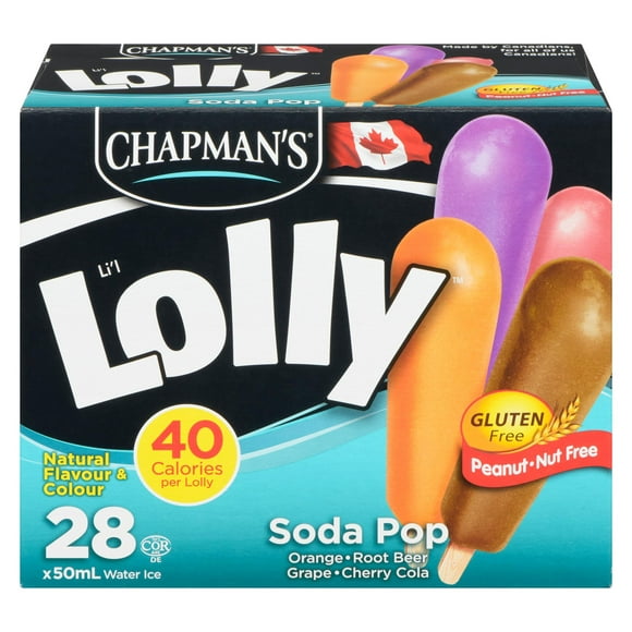 Chapman's Soda Pop Li'l Lolly, 28 x 50mL