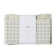 thumbnail image 5 of 3 Sprouts Over-the-Door Nursery Organizer, Beige Gingham, 5 of 11