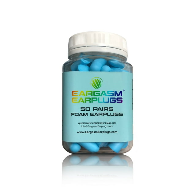 Eargasm Foam Earplugs at Low Prices! 50 Pairs