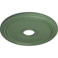 thumbnail image 3 of Ekena Millwork 18"OD x 3 5/8"ID x 1 1/8"P Diane Ceiling Medallion (Fits Canopies up to 5 3/8"), Hand-Painted Athenian Green, 3 of 6