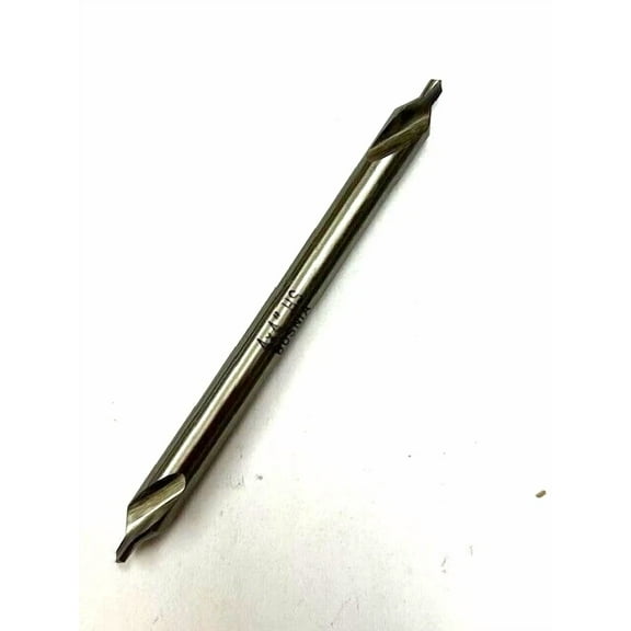 #4 X 4" Long Hss Center Drill 60 Degree Combined Drill & Countersink Hss