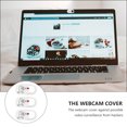 thumbnail image 3 of MasteelfCA 3pcs Webcam Cover Slider Web Camera Cover Slide Blocker for Privacy Protection, 3 of 7