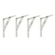 thumbnail image 1 of Paquete De 4 Soportes Para Estantes Resistentes, Triángulo De De 6 Pulgadas Para Estantes Flotantes De Bricolaje yotijar Soportes de pared de acero inoxidable, 1 of 10