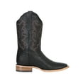 thumbnail image 4 of Men's Woven Print Leather Classic Western Cowboy Boots 'El General' Black Color 41790, 4 of 7