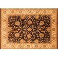 thumbnail image 1 of Ahgly Company Indoor Rectangle Oriental Orange Traditional Area Rugs, 6' x 9', 1 of 4