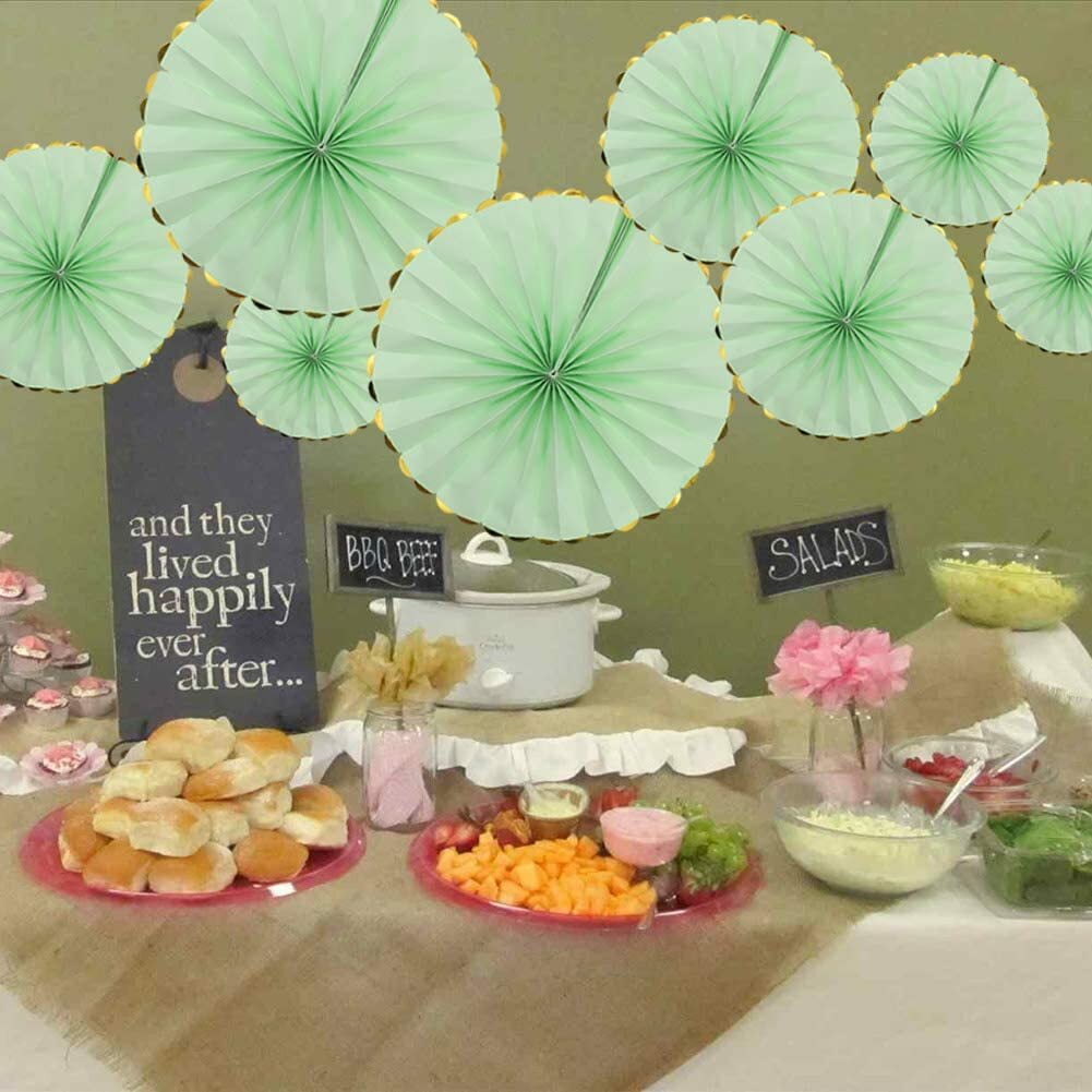 NOLITOY 20 Pcs Japanese Paper Fan Flower Paper Pom Poms Flowers Birthday  Paper Fans Japanses Hanging Paper Fan Tissue Fan Paper Fans Party Decor