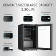 Beverage Refrigerator With 80 Can,Freestanding Beverage Cooler For
