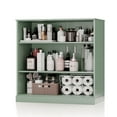 thumbnail image 2 of 100% Solid Wood 32" Bathroom Cabinet with Adjustable Shelves, 2 of 4
