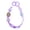 Purple, variant on Chic Beaded Phone Strap, Multipurpose Mobile Decoration Trendsetting Beaded Phone Cord for Smartphones Daily Travel Use