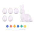 thumbnail image 3 of Kit de pintura de Pascua listo para pintar tus propias figuras, adornos creativos, arte y manualidades de Pascua para niños, suministros de 5 huevos, 3 of 7