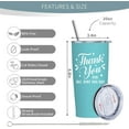 thumbnail image 2 of Employee Appreciation Gifts, Thank You Gifts for Women, Appreciation Gifts for Coworker, Inspirational Gifts for Employees, Thank You Gifts for Volunteer Teacher Nurse 20oz Tumbler, 2 of 6