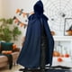 thumbnail image 1 of Disfraz Premium Capa con capucha básica de estilo vintage para hombre, capa gótica con capucha suelta para fiesta de Halloween Ygjytge Azul T M para Hombre, 1 of 5