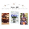 thumbnail image 4 of Lot de 1 Base de Rangement en Bois Forme Hexagonale pour Déco Maison Usage Intérieur 7.07X6.09X3.73 Po, 4 of 8