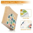 thumbnail image 5 of Yayeee Napkin Holder for Table Kitchen Paper Tissue Organization, Green Floral, 5 of 8