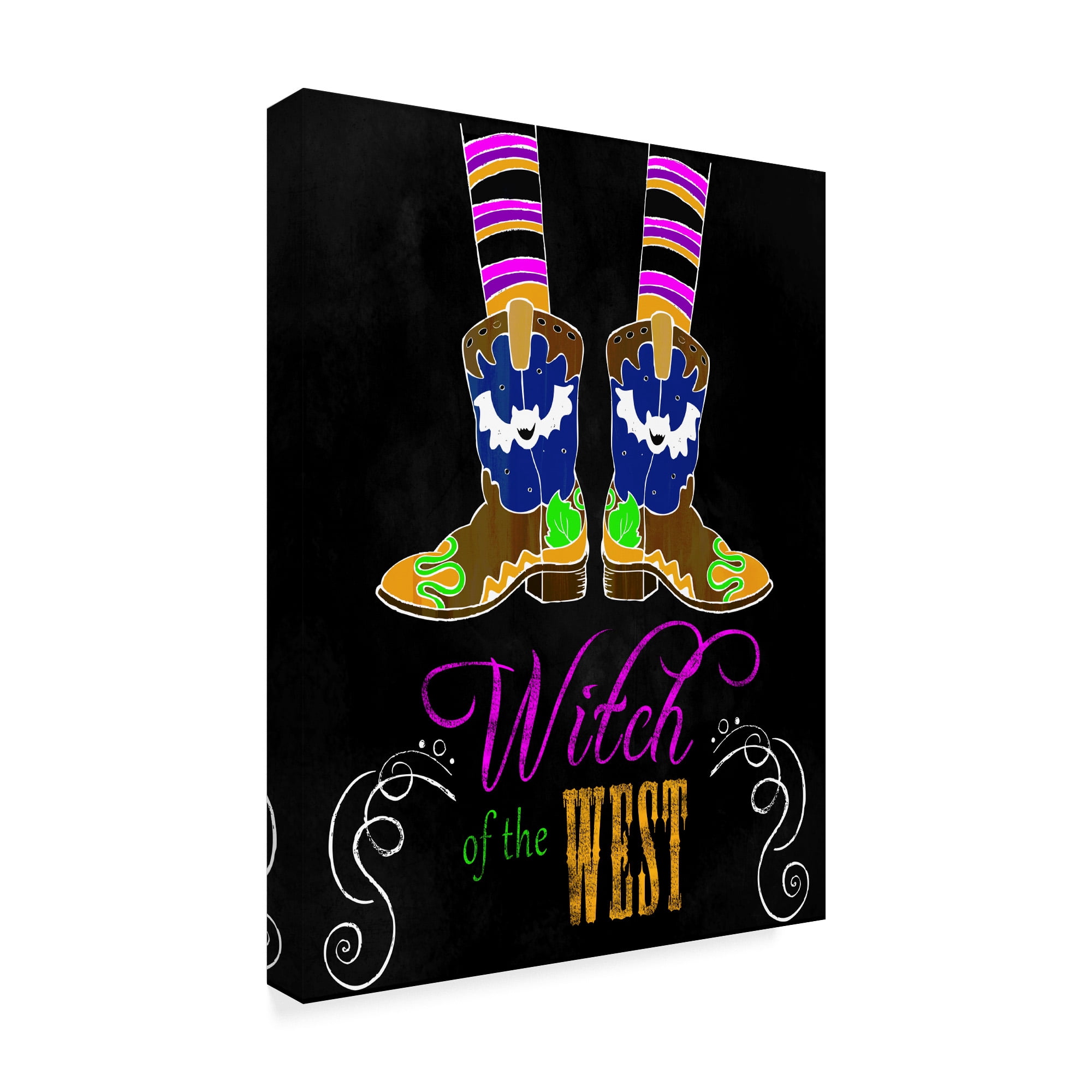 Trademark Fine Art 'Witch Of The West' Canvas Art by Valarie Wade