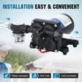 thumbnail image 4 of Bomba de agua ECO-WORTHY 42 Series 12V 3.5GPM 55PSI para RV, 4 of 7