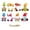 C, variant on Beautynvta 9 Pcs Easter Egg Ornaments, Colorful Paper Egg Pendants with Rope for Easy Hanging, Lightweight Tree Decorations for Spring, Wreaths and Holiday Party Displays