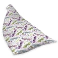 thumbnail image 2 of Dragonfly Lounger Chair Bag, Abstract Bugs Hippie Style Sketchy Flowers Art, High Capacity Storage with Handle Container, Lounger Size, Pale Blue Purple, by Ambesonne, 2 of 5