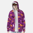 thumbnail image 2 of Gaeub Halloween2 Men's and Women's UPF 50+ Long-Sleeved Sun Protection Clothing, Fishing Shirt Long Sleeve Zip-Small, 2 of 7
