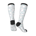 thumbnail image 4 of Haiem Rabbit And Star Socks, Funny Novelty Crazy Design Cotton Socks Sports Socks Knee High Socks For Men, Women,1Pairs - Gift For Working Friends, 4 of 9