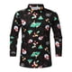 thumbnail image 3 of Camisa de manga larga para hombre, regalo de Año Nuevo 2024, camisa con estampado 3D de temática navideña, camisa informal de fiesta de talla grande para hombre S-5XL, 3 of 4