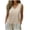 Khaki, variant on Summer Tank Tops for Women V Neck Sleeveless Casual Loose Beach Vacation Tops Solid Fashion Comfy Tank Top, Black S