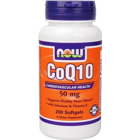UPC 733739031952 product image for CoQ10 50 mg - 200 Softgels by NOW | upcitemdb.com