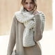 thumbnail image 5 of Qarigey Bufandas de moda para mujer, idea de regalo suave y cómoda, bufanda de invierno para mujer, bufanda cálida de invierno Accesorios de disfraces Beige, 5 of 6