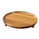 thumbnail image 2 of Mini elevador de madera, soporte de pie de madera, bandeja rústica de madera para cocina casera 20cmx3.5cm, 2 of 9