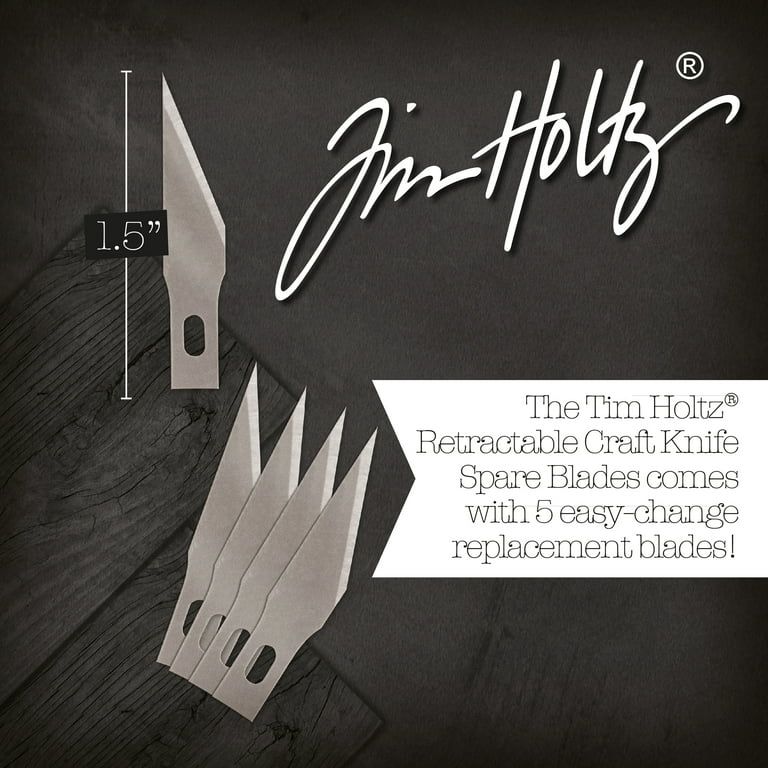 Tim Holtz Hobby Knife Set - Retractable Craft Tool With