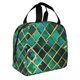 thumbnail image 2 of Balery Green Mosaic Glass Bolsa de Almuerzo Aislada – Caja de Almuerzo con Papel de Aluminio Grueso, Mantiene la Comida Fresca por 4 Horas, 2 of 8