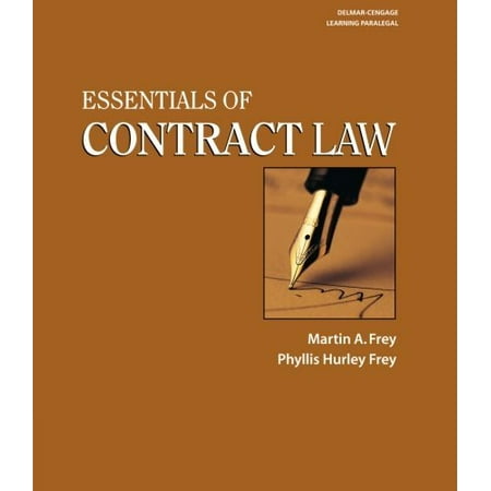Essentials Of Contract Law Walmart Com