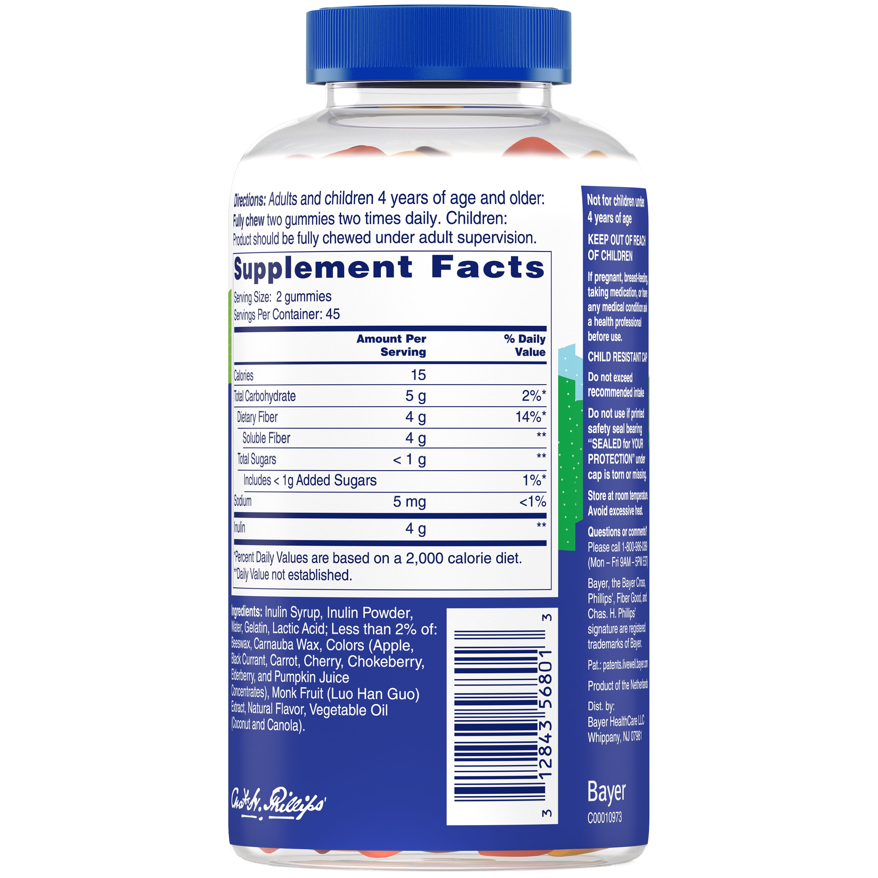 Phillips' Fiber Good Gummies, 90 Count