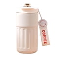 thumbnail image 2 of Stainless Steel Coffee Mug Vacuum Insulated Tumbler with Temperature Display 410ml/14oz Insulated Coffee Cup Portable Thermal Cup with Leak Proof Lid for Home Office Car Outdoor Camping, 2 of 9