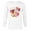 White, variant on Disney Princess Best Buddies Valentine’s Day Friends - Long Sleeve T-Shirt for Men - Customized-White