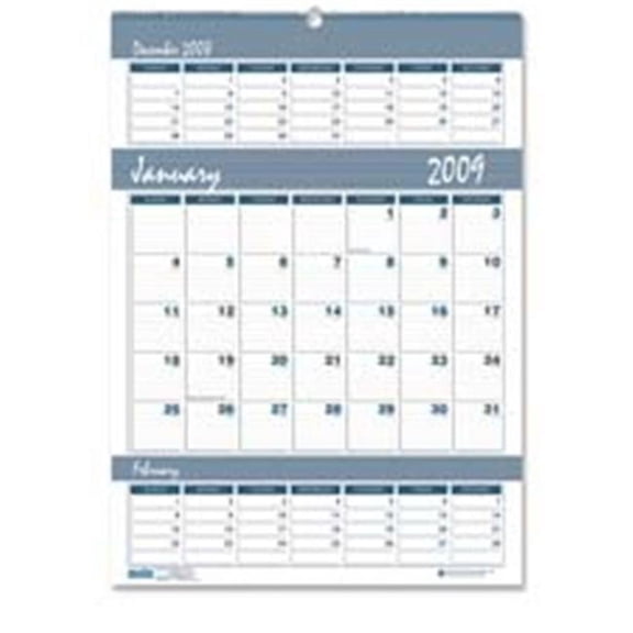 House of Doolittle HOD342 Wall Calendar- 3-Month- 12 Months- Jan-Dec- 12in.x17in.