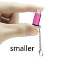 thumbnail image 3 of Adapter Easy to Use High Quality Aluminum Alloy Micro USB Adapter Cable Micro USB with Keychain for USB Storage Drive, 3 of 7